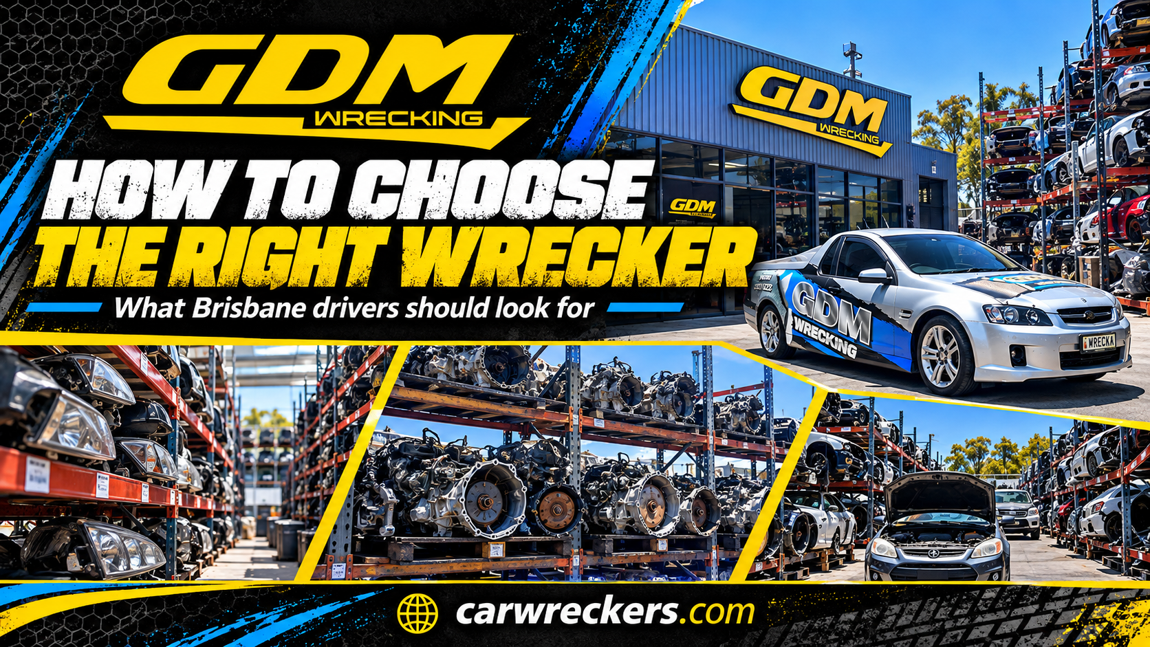 Brisbane car wreckers yard with quality used parts