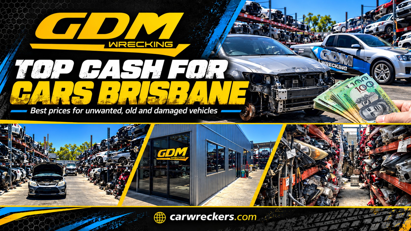 GDM Wrecking buying high-kilometre and very old cars in Brisbane