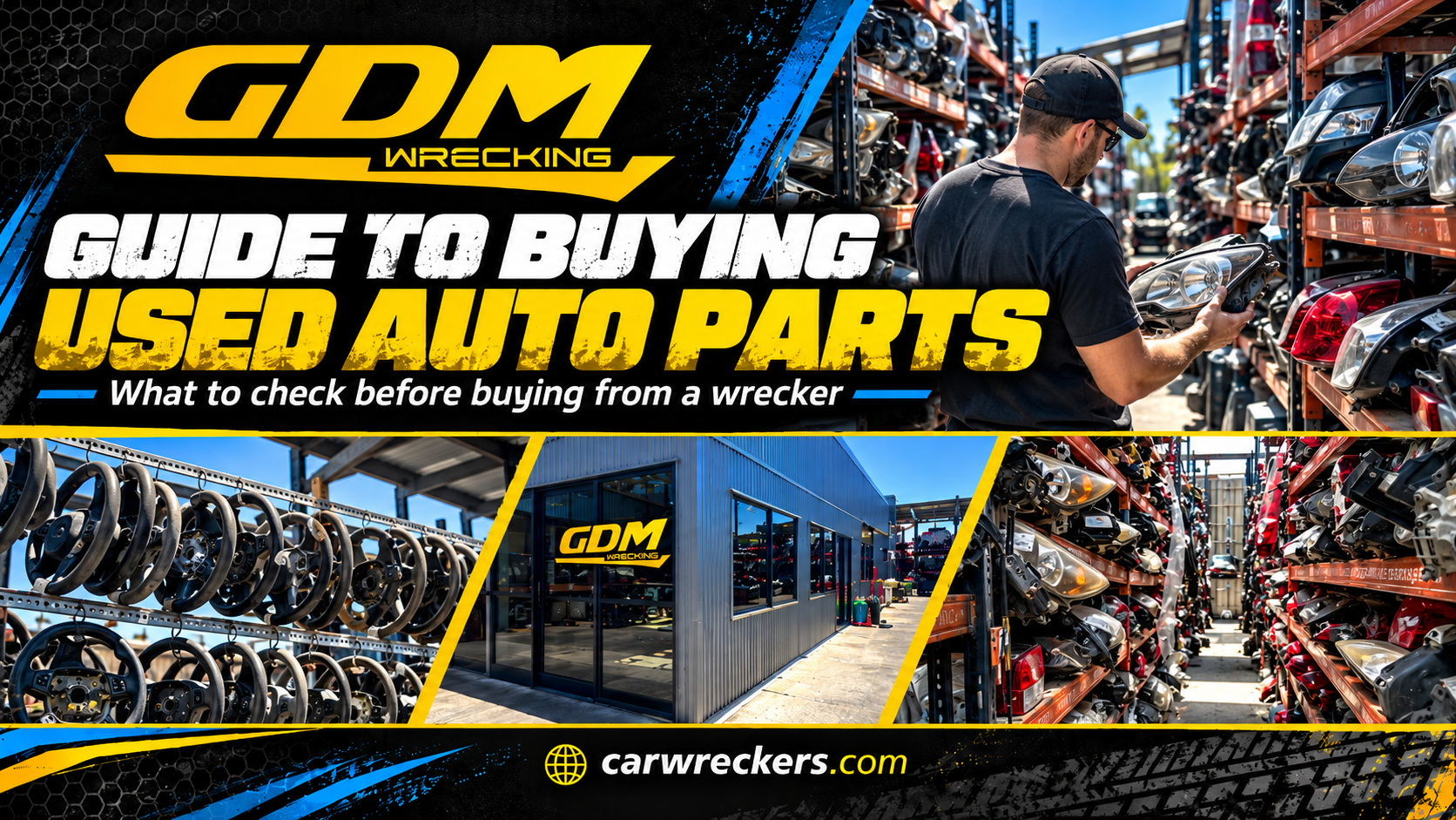 The Complete Guide to Buying Used Auto Parts from Wreckers - GDM Wrecking Brisbane