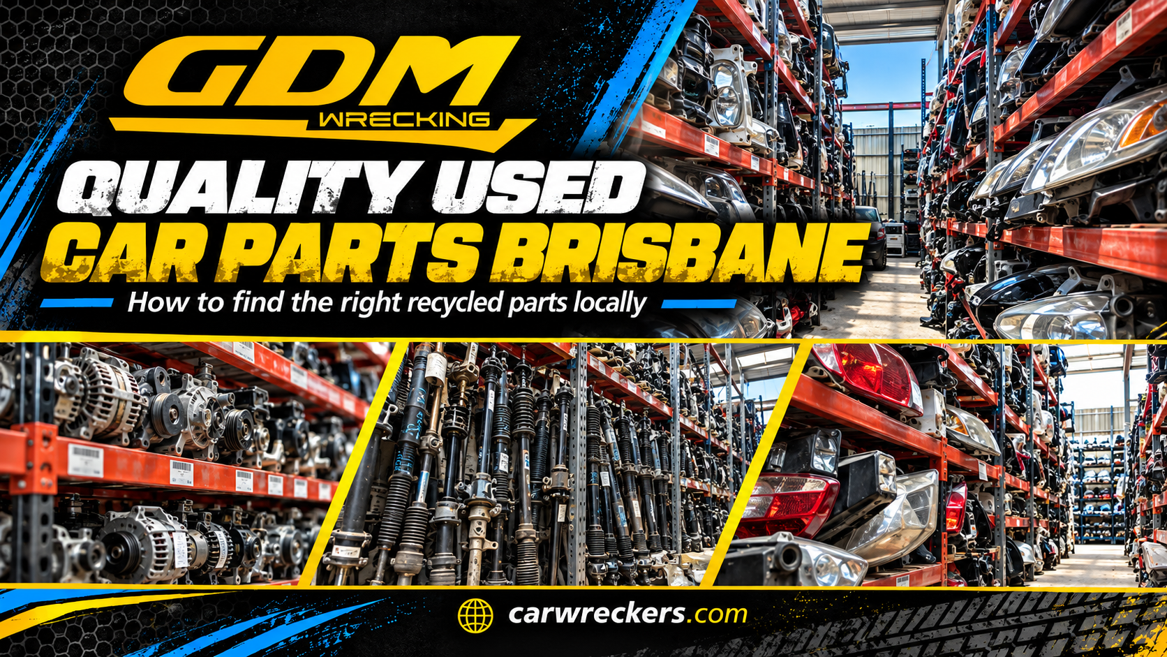 Used Ford Falcon parts in Brisbane from GDM Wrecking