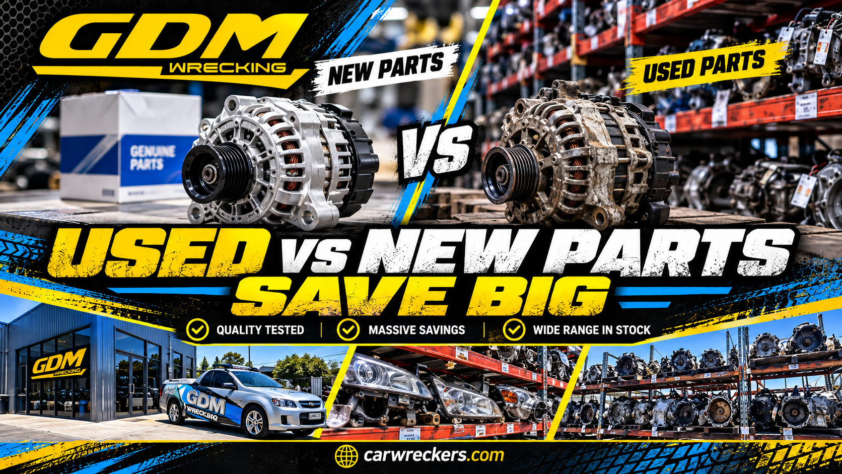 Used Ford Territory parts in Brisbane at GDM Wrecking