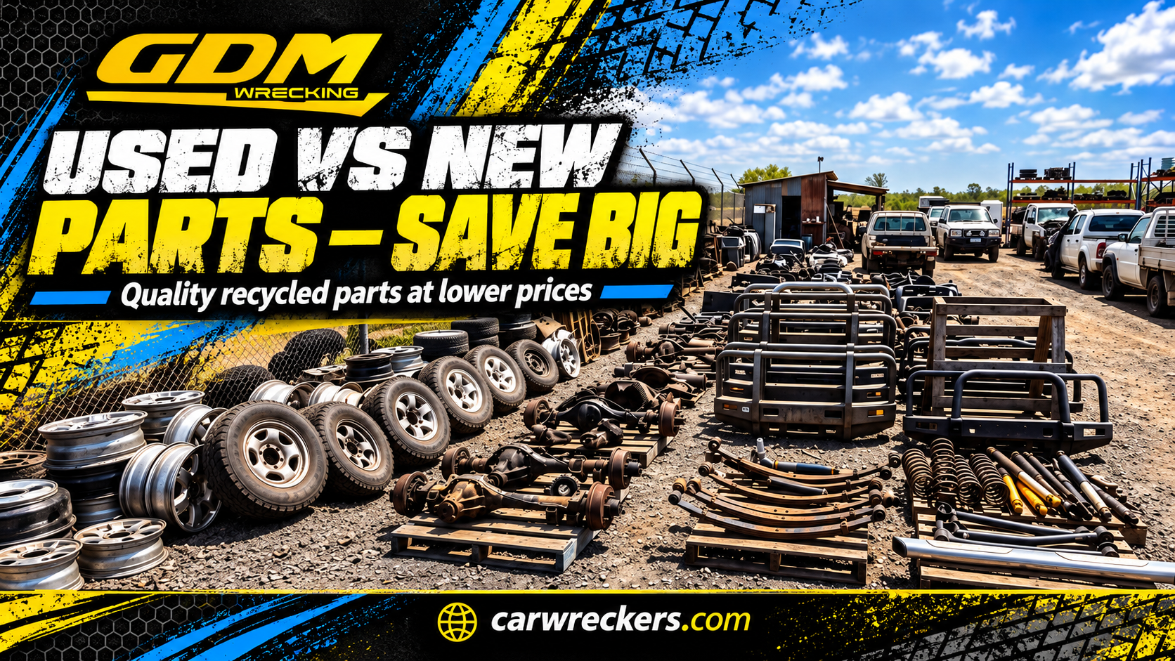 Used Mitsubishi parts in Brisbane - GDM Wrecking